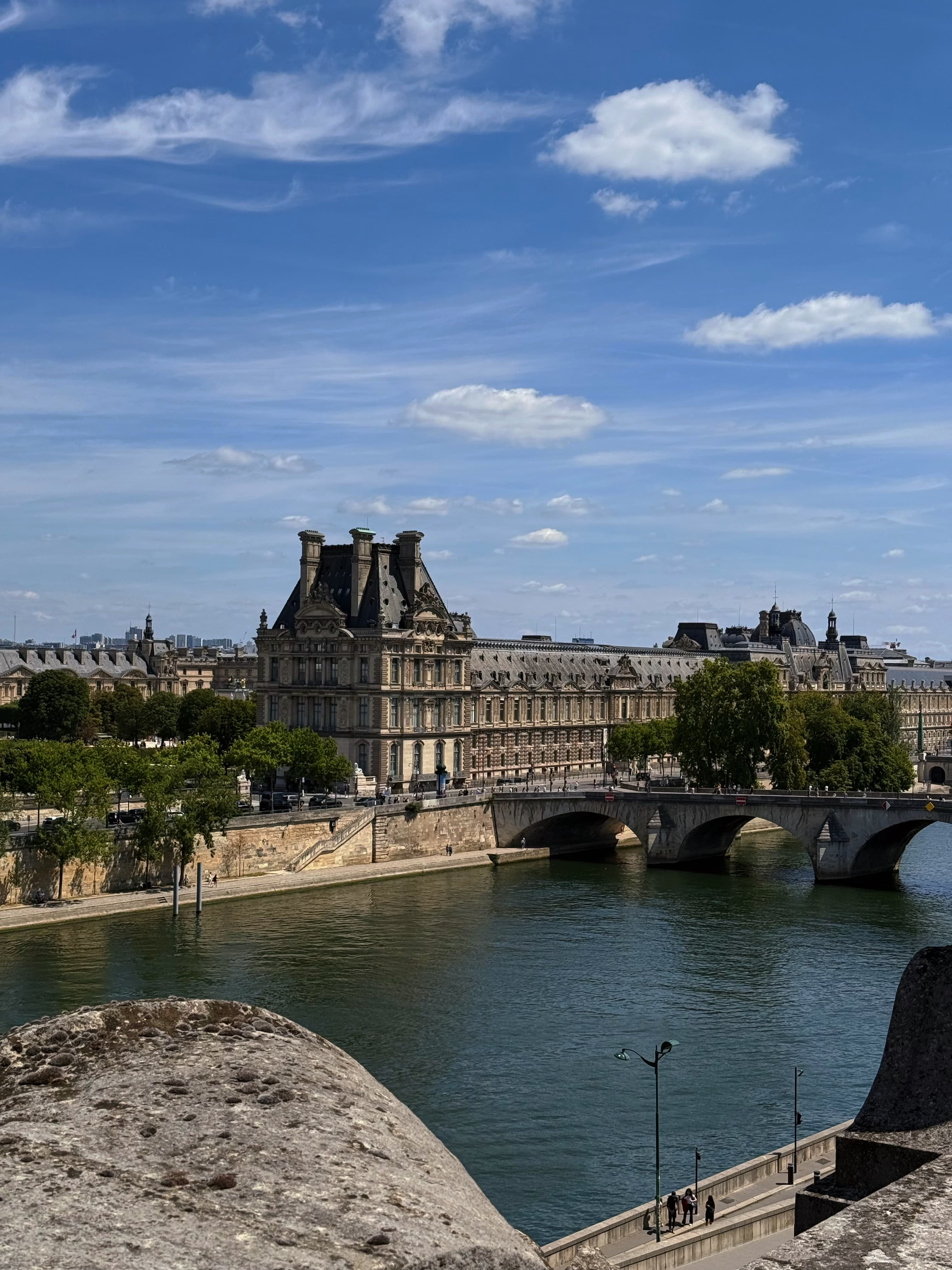 Panorama views from Musée d’Orsay in Paris